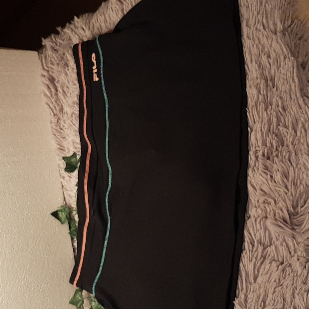 Fila Black Golf Skort Size large